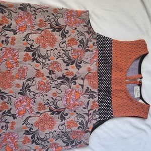 Meadow rue by Anthropology M flower print soft